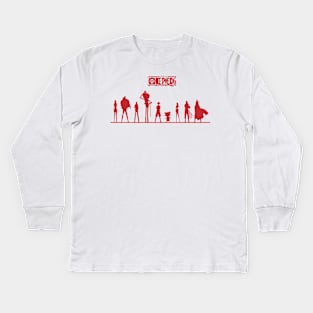 the 4th yonkou Kids Long Sleeve T-Shirt